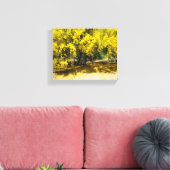 Gele Palo Verde boom Canvas Afdruk (Insitu (Woonkamer))