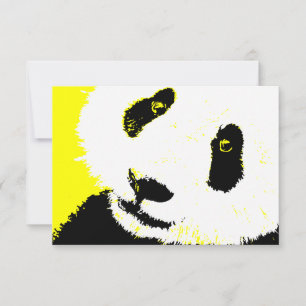 gele panda kaart