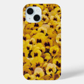 Gele Pansies Telefoonhoesje Case-Mate iPhone Case (Achterkant)