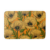 Gele papaver badmat (Voorkant)