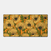 Gele papaver bureaumat (Voorkant)