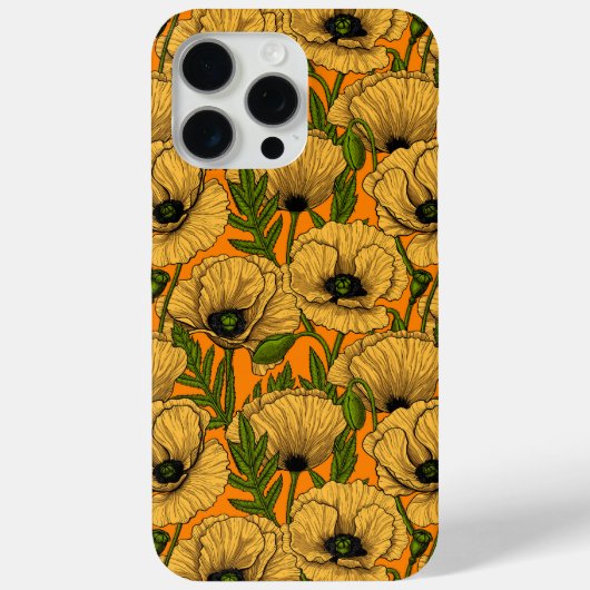Gele papaver Case-Mate iPhone case (Achterkant)