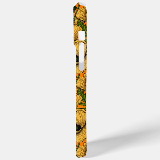 Gele papaver Case-Mate iPhone case (Achterkant / Links)