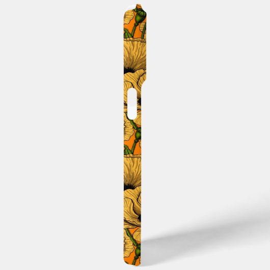 Gele papaver Case-Mate iPhone case (Achterkant / Rechts)