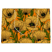 Gele papaver groot cadeauzakje (Voorkant)