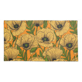 Gele papaver kussensloop (Achterkant-Links)