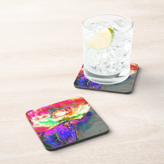 Gele papaver onderzetter (Rechterzijde)