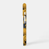 Gele papaver op zee iPhone 16 hoesje (Linkerkant)