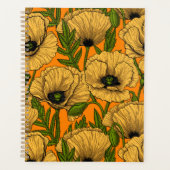 Gele papaver planner (Voorkant)