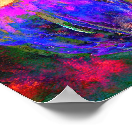 Gele papaver poster (Hoek)