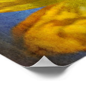 Gele papaver poster (Hoek)