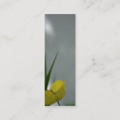 Gele papaver Shade 6 Visitekaartjes (Achterkant)