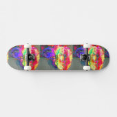 Gele papaver skateboard (Horizontaal)