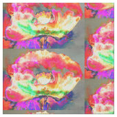 Gele papaver stof (Close Up)