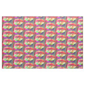 Gele papaver stof (Fat Quarter)
