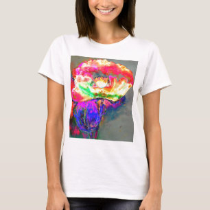 Gele papaver t-shirt