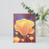 Gele papavers die kunst schilderen - Multi Briefkaart (Staand voorkant)