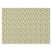 Gele papavers en ladybugs tafelkleed (Voorkant (Horizontaal))