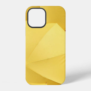 Gele paraplu iPhone 12 hoesje