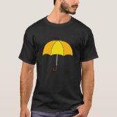 Gele Paraplu T-shirt (Voorkant)