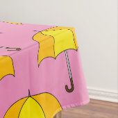 Gele Paraplu Tafelkleed (Voorbeeld)