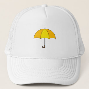 Gele Paraplu Trucker Pet