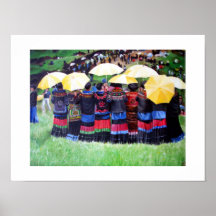 Gele paraplu's (schoonheidswedstrijd)