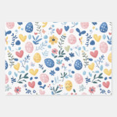 Gele Pasen Verpakking Papieren Bladset – 19 "x29" Inpakpapier Vel (Voorkant)