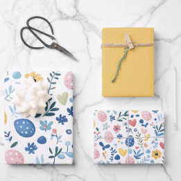 Gele Pasen Verpakking Papieren Bladset – 19 "x29" Inpakpapier Vel