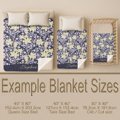 Gele pastelbloemen tussen de wijnstokken sherpa deken