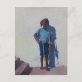 Gele paus 2014 briefkaart (Voorkant)