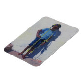 Gele paus 2014 magneet (Linkerzijde)