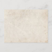 Gele peach en Mint Autumn paarden sparen de Datum Aankondigingskaart (Achterkant)