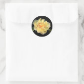Gele peony Wedding Envelope Seal Stickers (Tas)