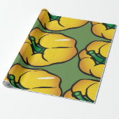 Gele Peper Inpakpapier (Uitgerold)