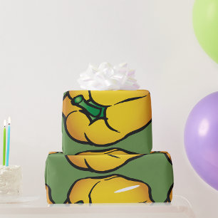 Gele Peper Inpakpapier