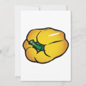 Gele pepperinjecties kaart (Voorkant)