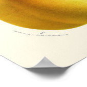  gele peren botanische afdrukken poster (Hoek)