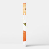 Gele peren: naadloze witte achtergrond. Case-Mate iPhone case (Achterkant / Rechts)