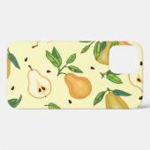 Gele perenvruchten: illustratie. Case-Mate iPhone case (Achterkant (horizontaal))