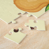 Gele perenvruchten: illustratie. legpuzzel (Zijkant)