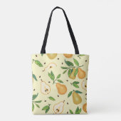 Gele perenvruchten: illustratie. tote bag (Achterkant)