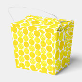 Gele Pickleball Balls, serving 0-0-2, op wit Bedankdoosjes (Achterkant)