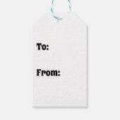 Gele Pickleball Balls, serving 0-0-2, op wit Cadeaulabel (Achterkant)