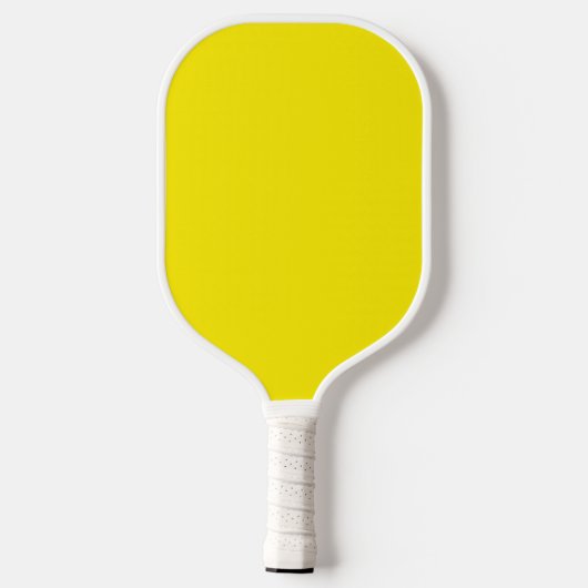 Gele Pickleball Paddle (Achterkant)