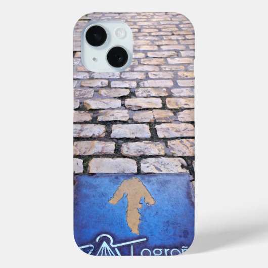 Gele pijl Case-Mate iPhone case (Achterkant)