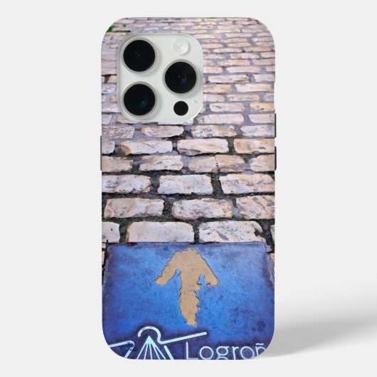 Gele pijl Case-Mate iPhone case (Achterkant)