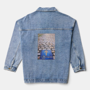 Gele pijl denim jacket