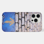 Gele pijl iPhone hoesje (Achterkant horizontaal)