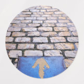 Gele pijl labels (Design 1)